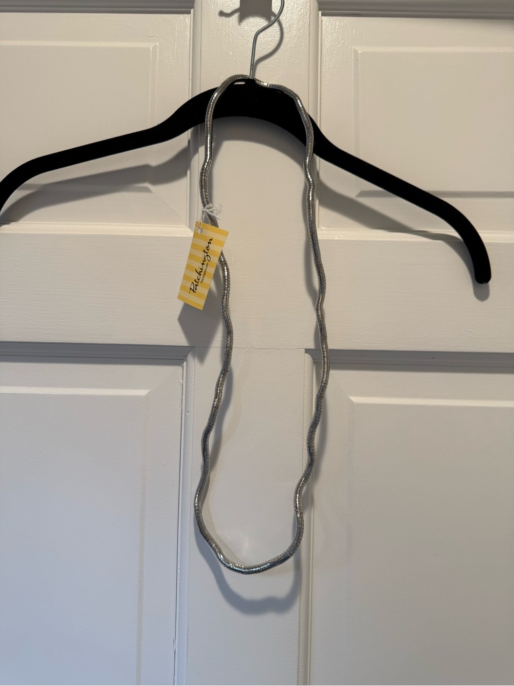 Patchington Silver Woven Hair Rope Accessory